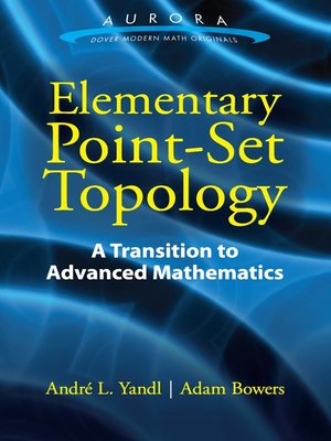 cover image of Elementary Point-Set Topology